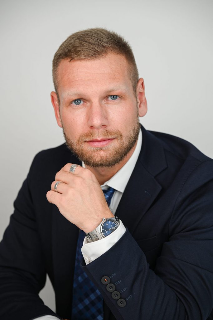 Business-Porträt Mann Close-up in Köln